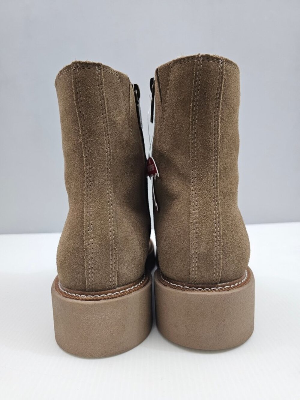 Blondo Moona Waterproof Ankle Boot Womens 9 Brown Suede Platform Comfort NEW - Picture 8 of 15